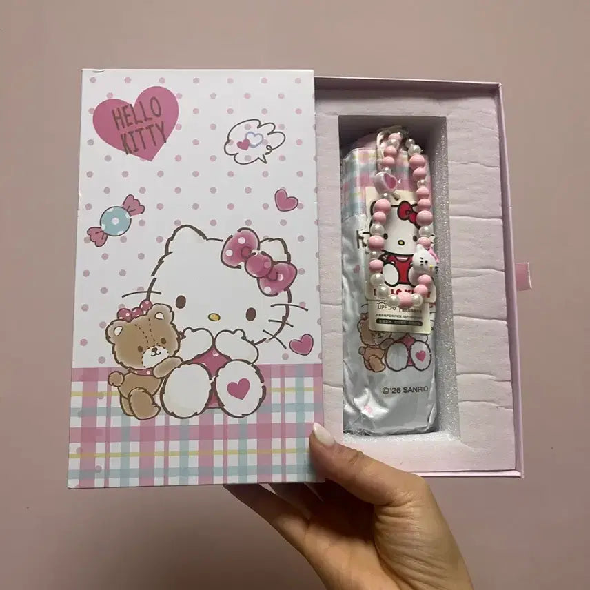 [BUNJANG] Hello Kitty Umbrella Hat / 새상품) 헬로키티 우양산