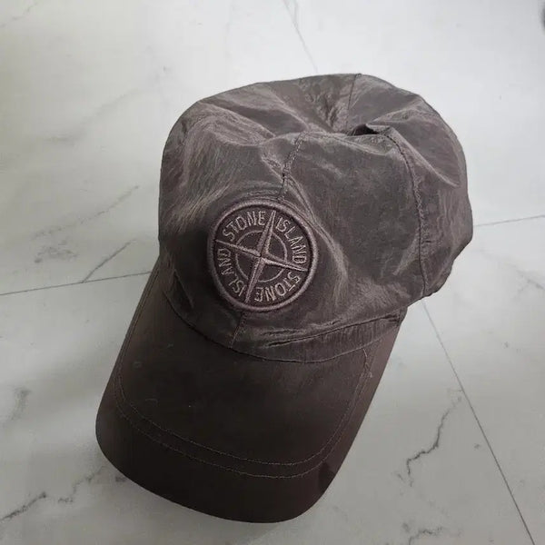 [BUNJANG] Stone Island Ball Cap Brown / 스톤아일랜드 볼캡 브라운