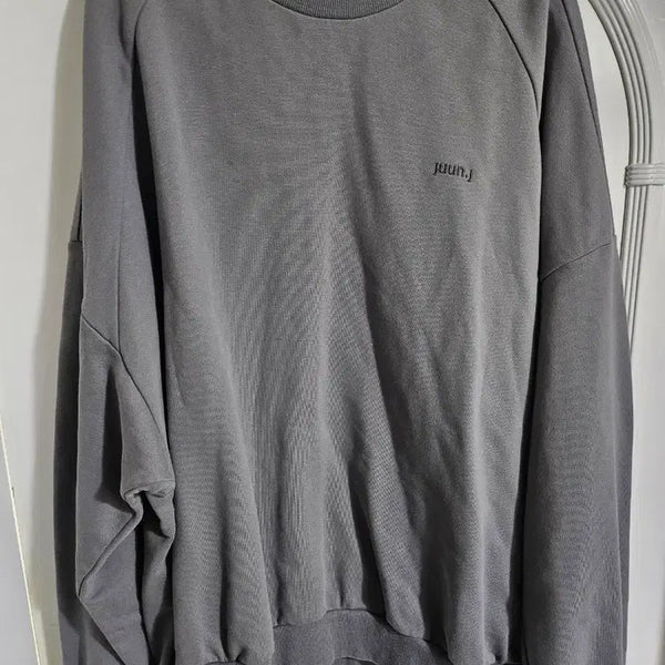 [BUNJANG] Juun.J Grey Sweatshirt / 준지 맨투맨 그레이