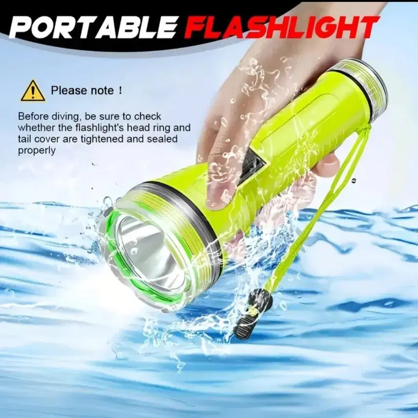[BUNJANG] Waterproof Diving Lantern Flashlight for Spearfishing and Fishing / 방수손전등,다이빙랜턴,잠수손전등,방수랜턴,해루질,낚시,