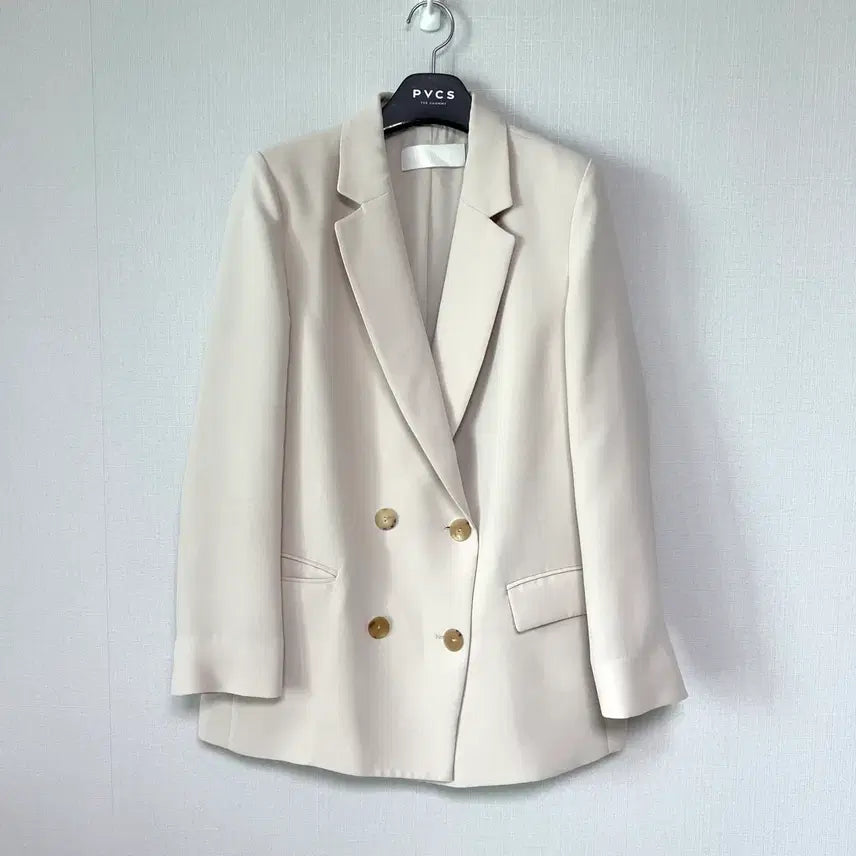 [BUNJANG] Wood Painting Beige Summer Women's Jacket / 나무그림 베이지색 여름 여성 자켓