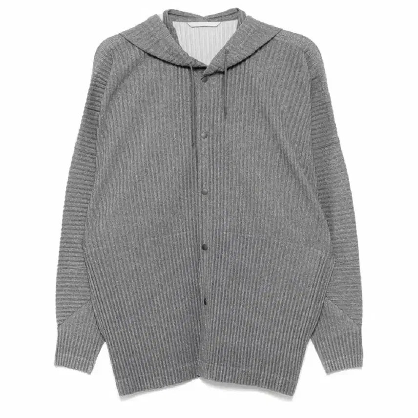 [BUNJANG] Homme Plissé Issey Miyake Hooded Pleats Jacket Size 4 / 옴므플리세 헤더플리츠 후드자켓 4사이즈 국내매장판
