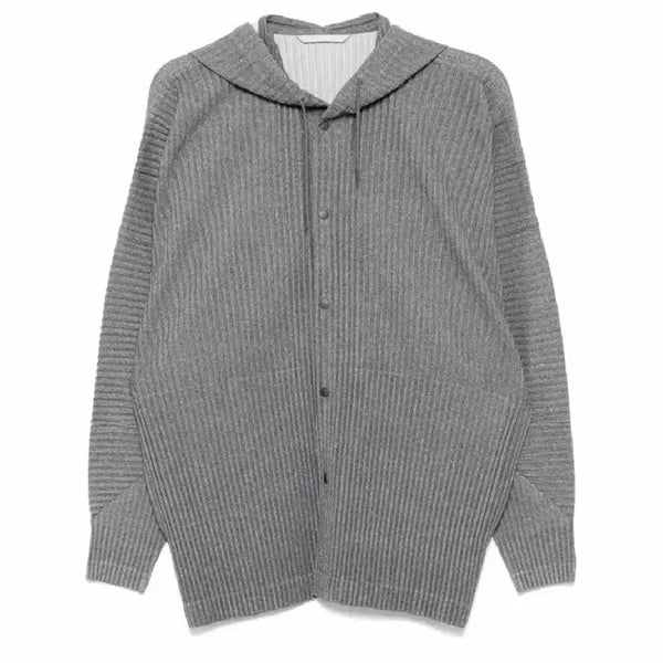 [BUNJANG] Homme Plissé Issey Miyake Hooded Pleats Jacket Size 4 / 옴므플리세 헤더플리츠 후드자켓 4사이즈 국내매장판