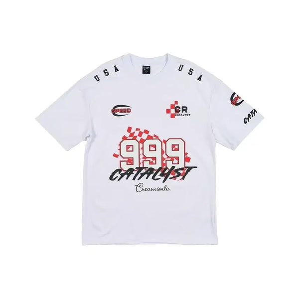 [BUNJANG] Cream Soda Lab Short Sleeve T-Shirt / (새상품)크림소다랩 반팔 티셔츠 2size [정가 49,000원]