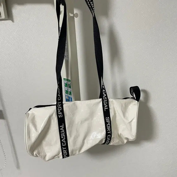 [BUNJANG] Heritagefloss Patent Sports Gym Bag (S) / 헤리티지플로스 PATENT SPORTS GYM BAG (S)