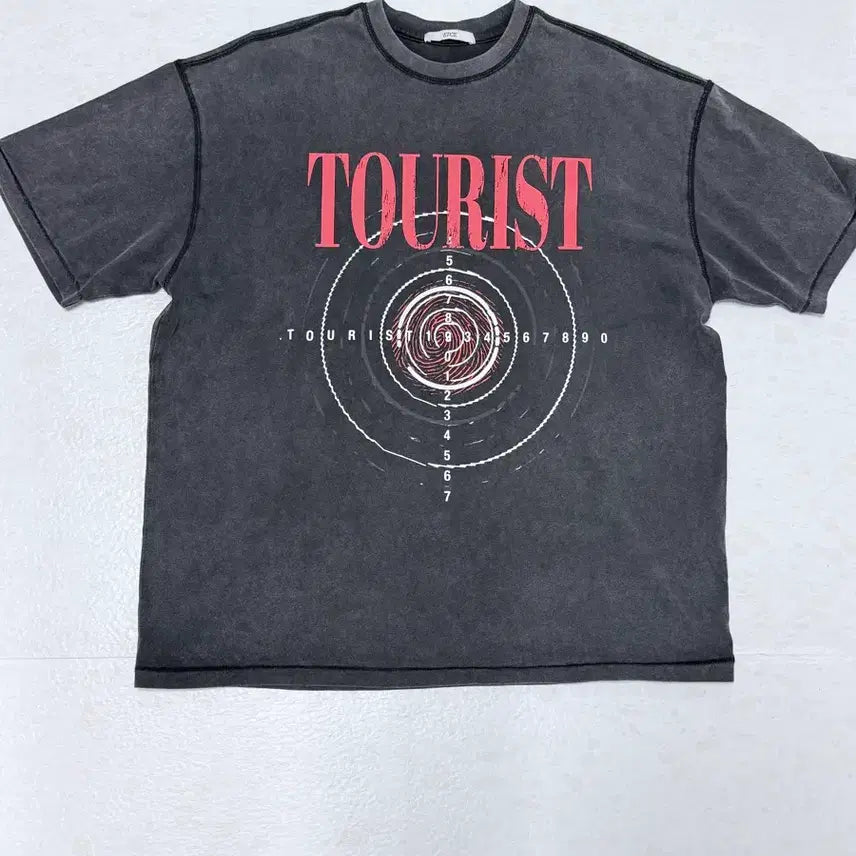 [BUNJANG] ETCE Tourist Pigment T-Shirt (M) / ETCE 투어리스트 피그먼트 티셔츠 M사이즈