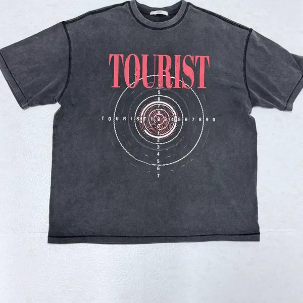 [BUNJANG] ETCE Tourist Pigment T-Shirt (M) / ETCE 투어리스트 피그먼트 티셔츠 M사이즈