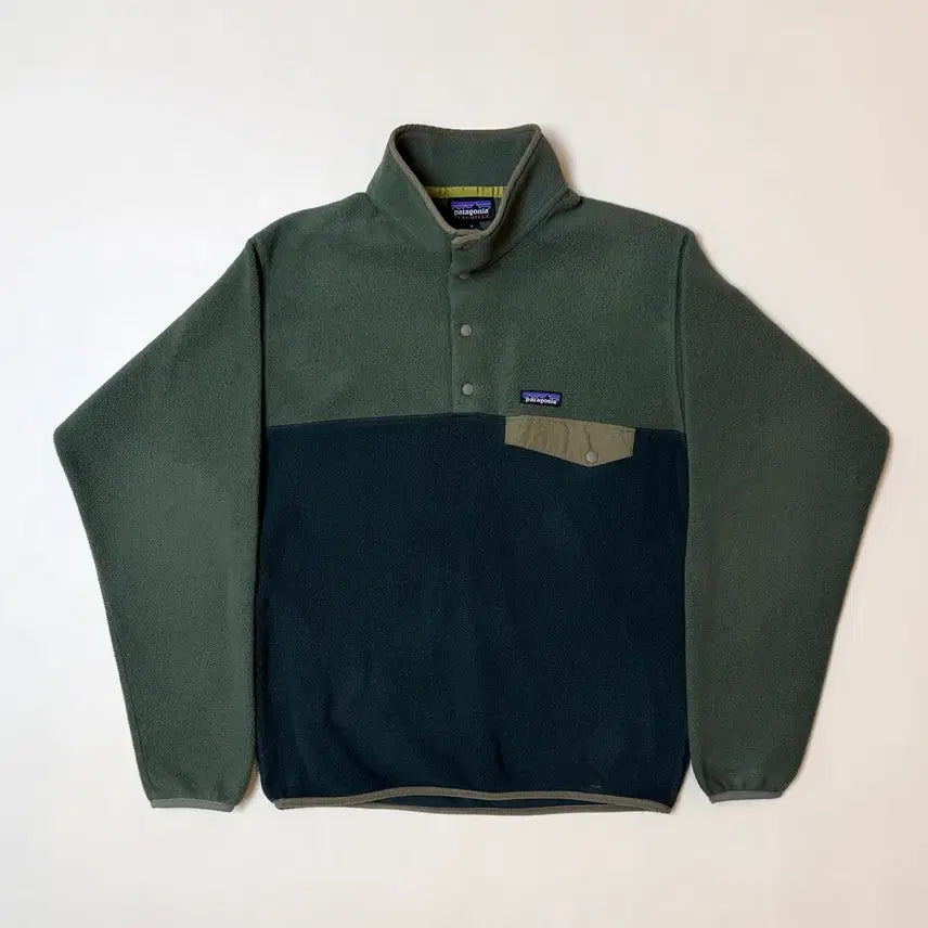 [BUNJANG] Patagonia Synchilla Fleece Jacket / [M] 파타고니아 신칠라 플리스 후리스 그린 카키