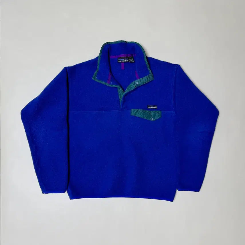 [BUNJANG] Patagonia Synchilla Fleece Blue Purple Kim Won-jung / [M] 파타고니아 신칠라 플리스 후리스 블루 퍼플 김원중