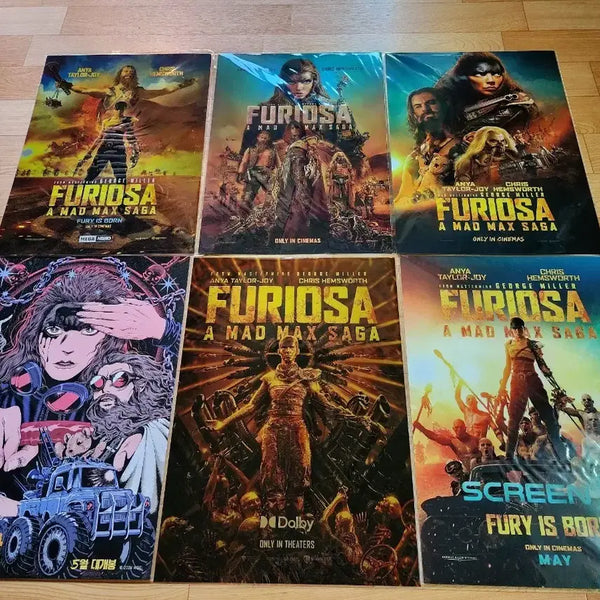 [BUNJANG] Mad Max Furiosa Dolby Poster / 매드맥스 퓨리오사 돌비 포스터 판매합니다