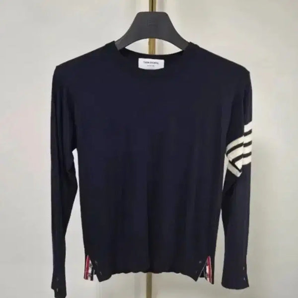 [BUNJANG] Thom Browne Long Sleeve Knit Navy / 톰브라운 긴팔 니트 네이비