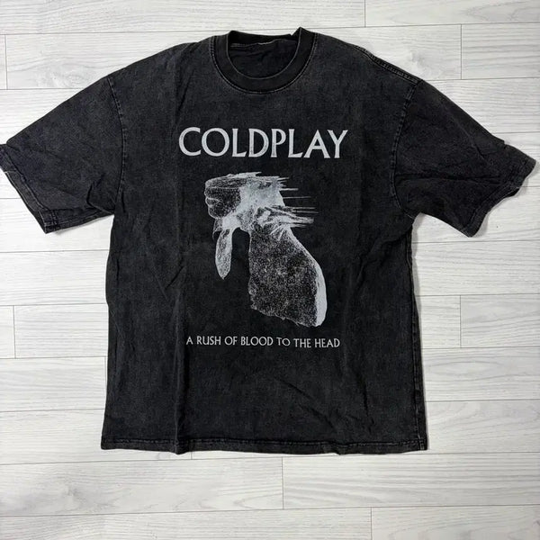 [BUNJANG] Coldplay Band T-Shirt / cold play 콜드플레이 티셔츠