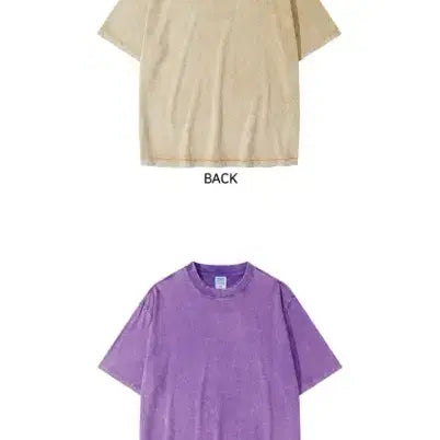 [BUNJANG] Pigment Washed Short-Sleeve T-Shirt (New) / 피그먼트 반팔티(새상품) 4가지 색상