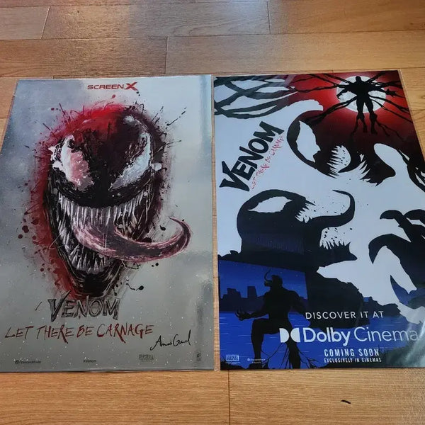 [BUNJANG] Venom Dolby Cinema ScreenX Poster / 베놈 돌비 포스터 판매합니다