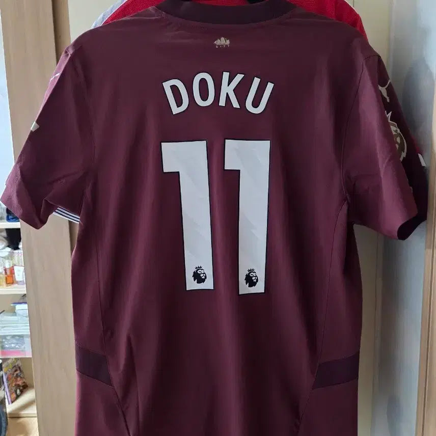 [BUNJANG] Manchester City 24/25 Doku Authentic Jersey S Size / 24/25 맨시티 도쿠 어센틱