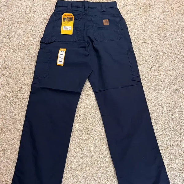 [BUNJANG] Carhartt Original B151 Canvas Carpenter Pants Navy / [새상품/32*34] 칼하트 오리지널 B151 캔버스 카펜터 팬츠 네이비