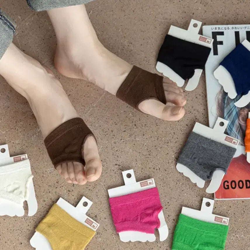 [BUNJANG] Muji Tabby Split-Toe Socks / 일본 무지 쪼리양말 타비양말 파트삭스