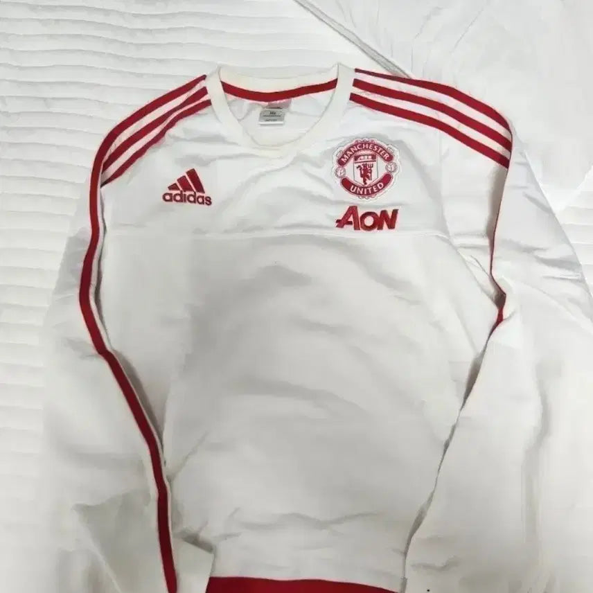 [BUNJANG] Adidas Manchester United Sweatshirt Top / 아디다스 맨유 스웨트탑