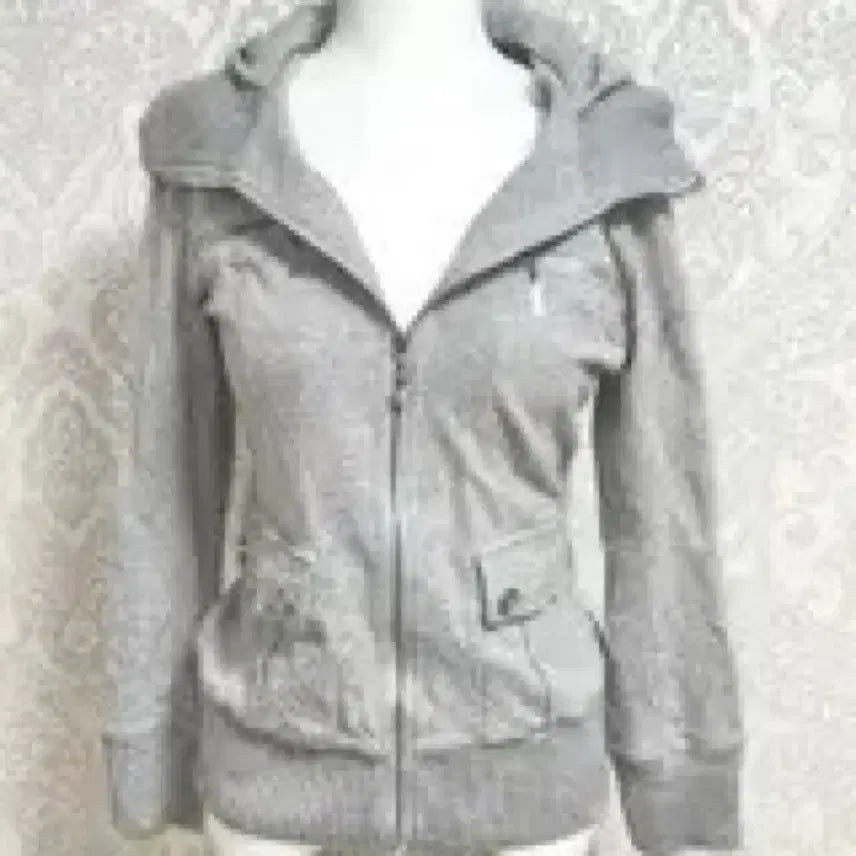 [BUNJANG] Cecilie Bahnsen Grey Hoodie Zip-up - Japanese Vintage Gyaru Style / 세실맥비 그레이 후드집업 일본 빈티지 갸루