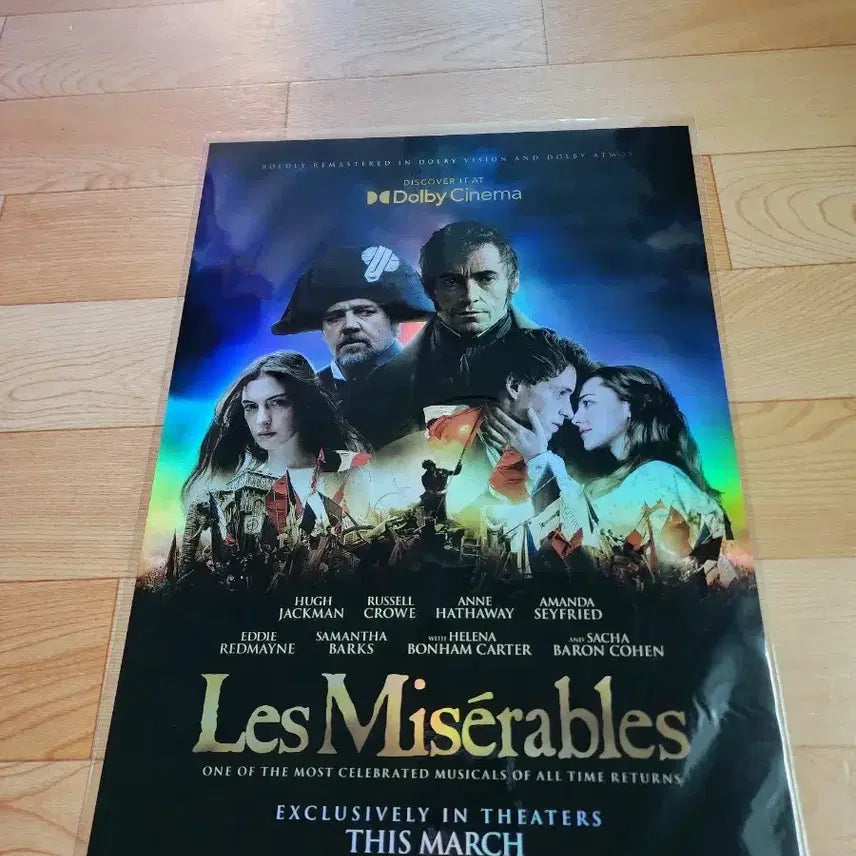 [BUNJANG] Les Misérables Dolby Poster / 레미제라블 돌비 포스터 판매합니다