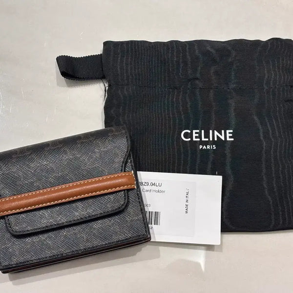[BUNJANG] Celine Triomphe Business Card Holder / 셀린느 트리오페 비지니스 카드지갑