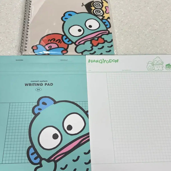 [BUNJANG] Motmote Hangyodong Spring Notebook, Writing Pad, Notepad Set / 모트모트 한교동 스프링북, 라이팅패드, 노트패드 세트