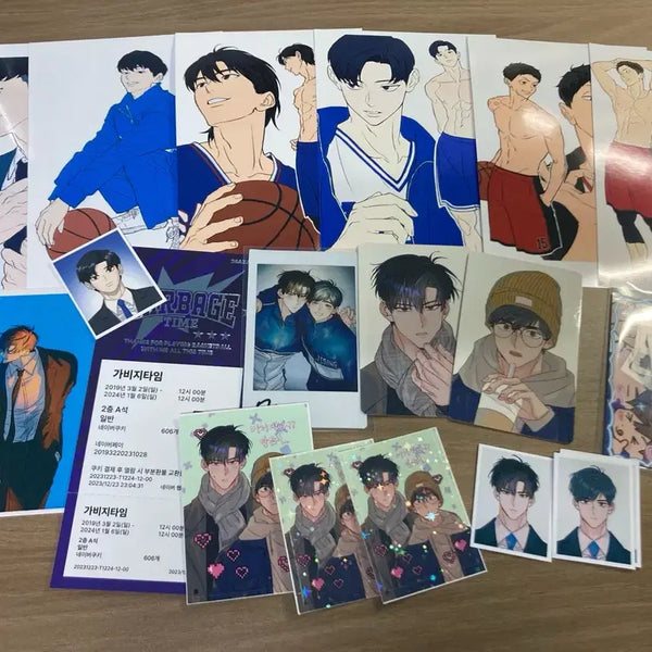 [BUNJANG] Garbage Time Sung Jun-soo Photo Set Bundle / 가비지타임 성준수 증사 프리쿠라 폴라등 일괄 양도