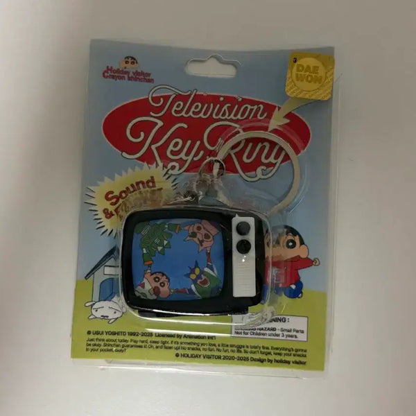 [BUNJANG] Crayon Shin-chan TV Keychain / 짱구 티비 키링