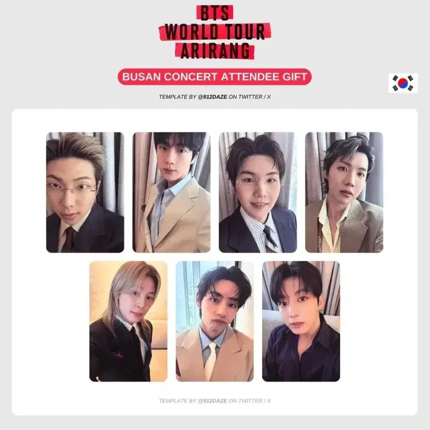 [BUNJANG] BTS Concert Photocard Bundle Set / 방탄소년단 콘서트 포토카드
