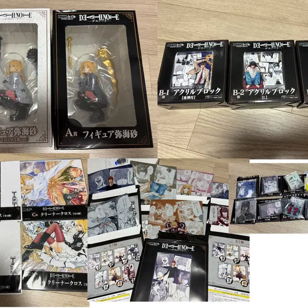 [BUNJANG] DMM Death Note Misa Amane Kuji Last One + A Prize + Lower Prizes Full Set / (새상품 풀셋)DMM 데스노트 미사 쿠지 라원+A상+하위상 풀셋