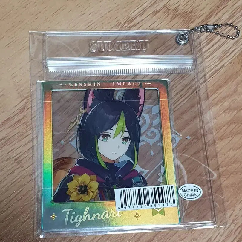 [BUNJANG] Genshin Cafe Polaroid Pouch Tighnari / 원신 카페 폴라로이드 파우치 포토카드 타이나리