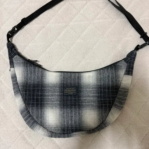 [BUNJANG] Neighborhood Pendleton Shoulder Bag / 네이버후드 펜들턴 숄더백