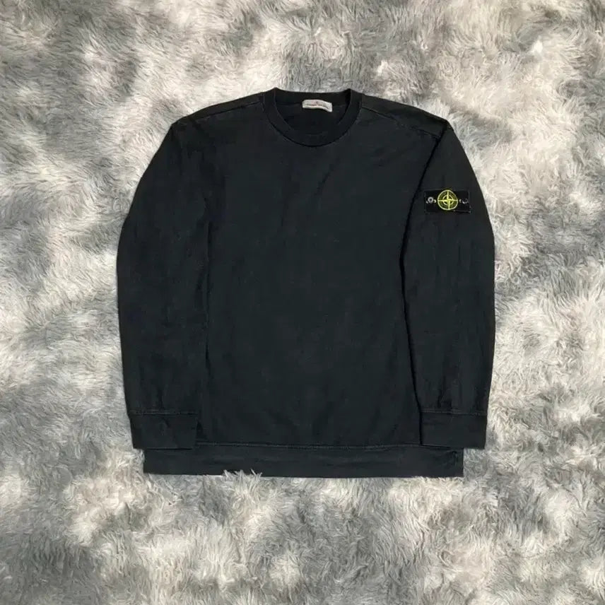 [BUNJANG] Stone Island Long Sleeve XXL Black / 스톤아일랜드 롱슬리브 블랙 xxl