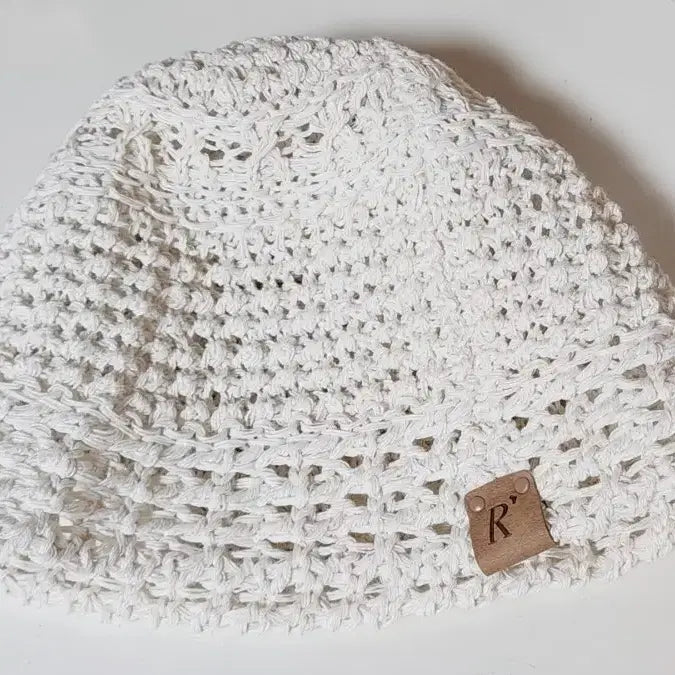 [BUNJANG] RAVE Knitted Hat - Ivory / 레이브 Knitted Hats in Ivory