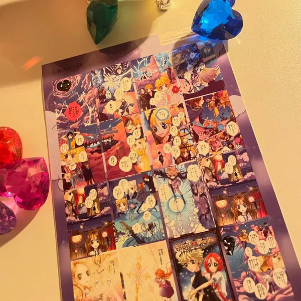 [BUNJANG] Shugo Chara Square Stickers Collection / 레어]슈가슈가룬 사각 스티커 모음