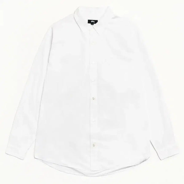 [BUNJANG] Stussy Oxford Shirt White / [L] 스투시 옥스포드 셔츠 화이트 판매합니다