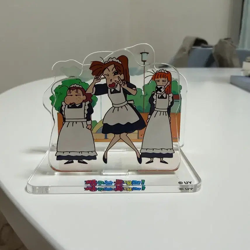 [BUNJANG] Crayon Shin-chan Red Rose Trio Acrylic Stand / 짱구 붉은장미삼총사 아크릴 판매
