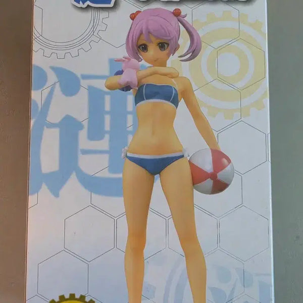 [BUNJANG] Kancolle Shikinami Swimsuit Mode Figure / 함대 컬렉션 칸코레 사자나미 수영복 mode