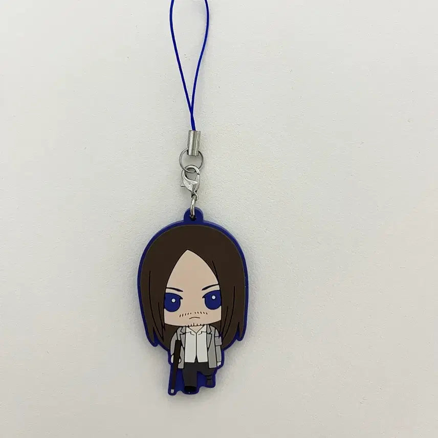 [BUNJANG] Attack on Titan Eren Rubber Strap Charm / 에렌 러버 스트랩 진격의 거인 진격거 가챠 고무 키링 참
