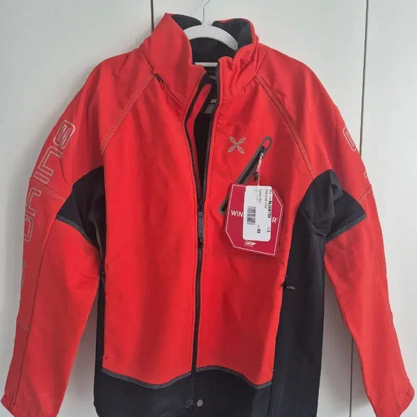 [BUNJANG] Montura Challenge Jacket Red/Black Outdoor Hiking Jacket / 몬츄라(MONTURA) 챌린지 자켓 레드/블랙 등산