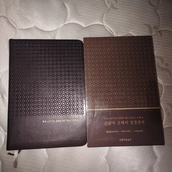 [BUNJANG] Good Day Large Print Bible - Dark Brown (NKR72WXU) / 큰글자 굿데이 성경전서 다크브라운 NKR72WXU