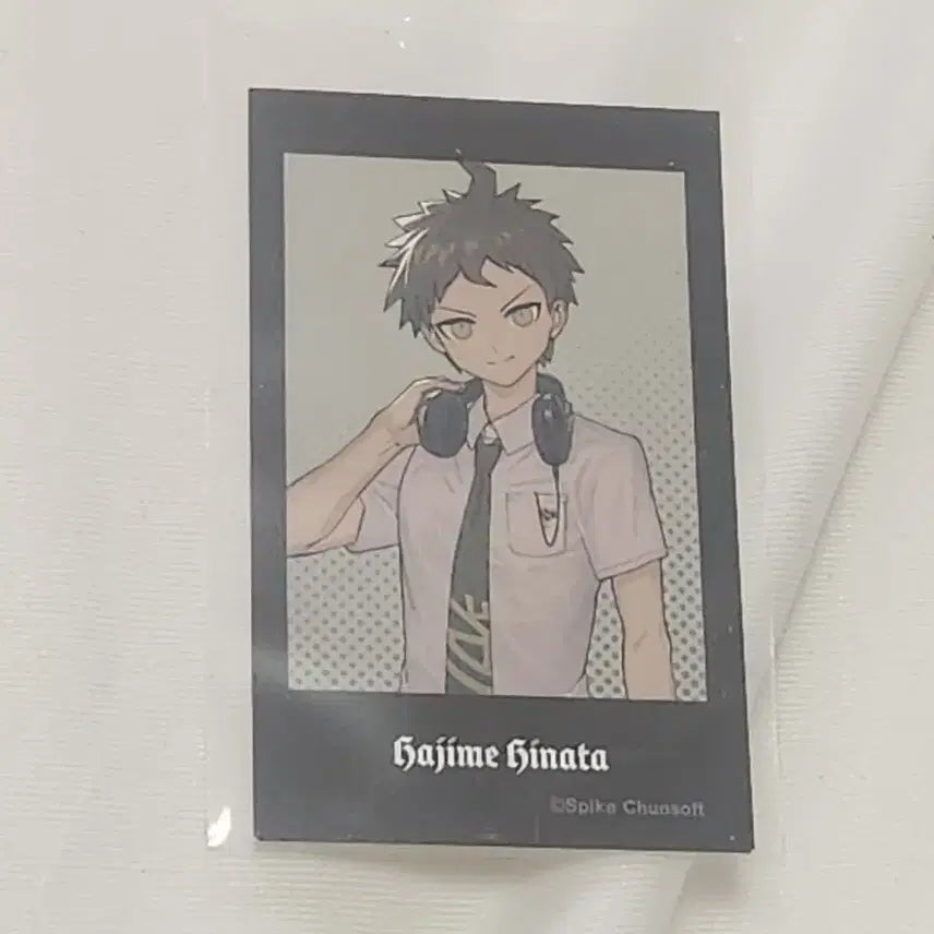 [BUNJANG] Danganronpa 2 Hajime Hinata Polaroid Photo / 단간론파2 히나타 하지메 체키 폴라로이드