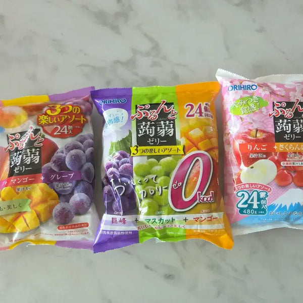 [BUNJANG] Pouch Konjac Jelly Variety Pack (24 Count) / 파우치 곤약젤리 24개입 3가지제품