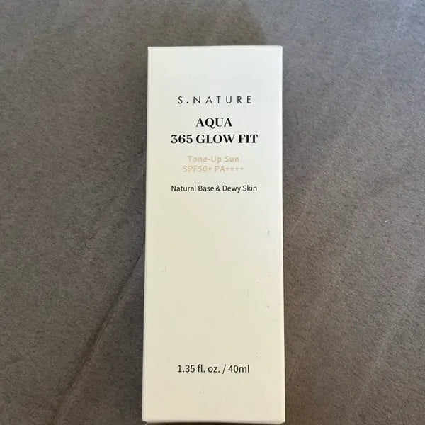 [BUNJANG] S2ND Aqua 365 Glow Fit Tone Up Sun 40ml / 에스네이처 아쿠아 365 글로우핏 톤업선 40ml