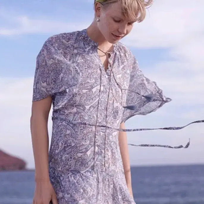 [BUNJANG] Thursday Island Paisley Long Dress / 새상품 써스데이아일랜드 페이즐리 롱 원피스