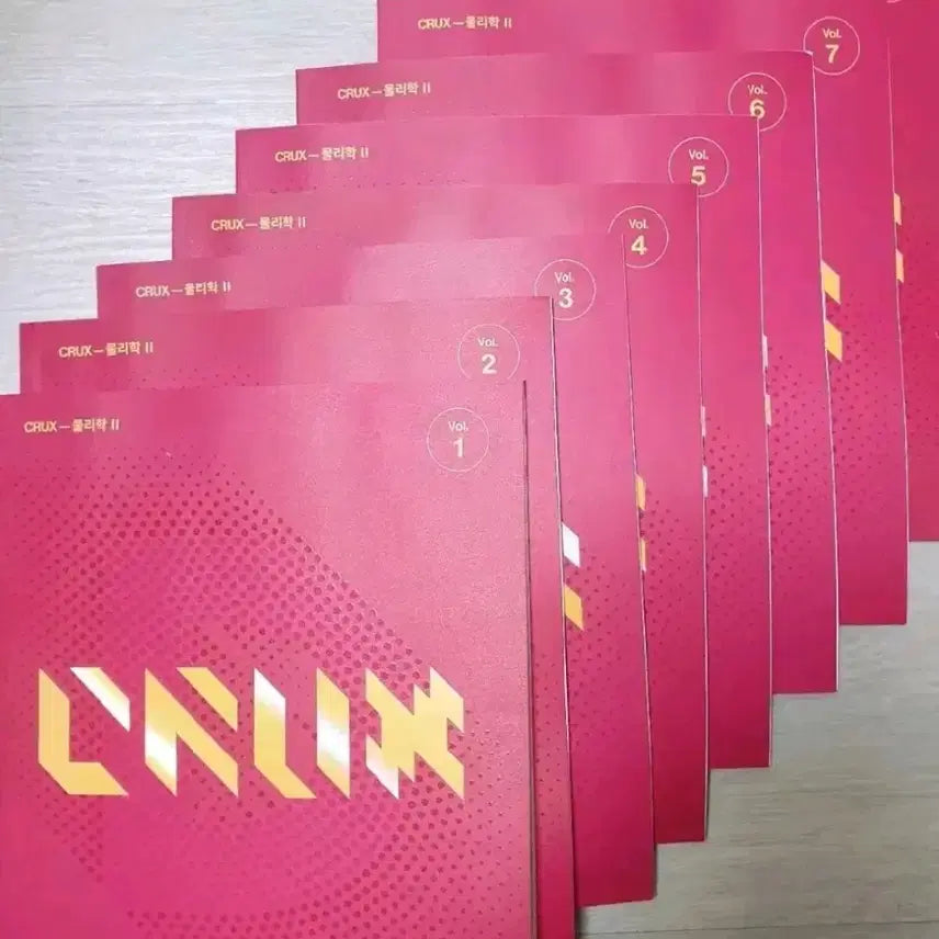 [BUNJANG] 2024 Crux Physics II Complete Set / 2024 물리학2 물2 강남대성 강대 크럭스 전 권