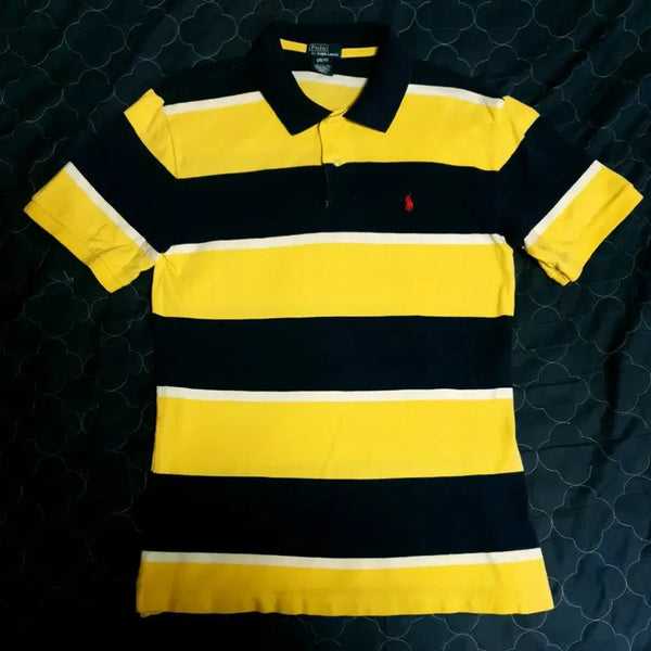 [BUNJANG] Polo Ralph Lauren 00s Y2K Honey Bee Short Sleeve Collared T-Shirt (S) / (빈티지) 폴로랄프로렌 00s Y2K 꿀벌 반윤희 반팔카라티 (S)