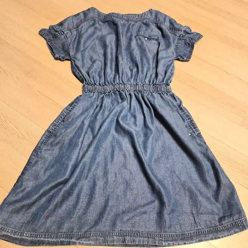 [BUNJANG] Arnold Palmer Denim Midi Dress / 아놀드파마 데님원피으