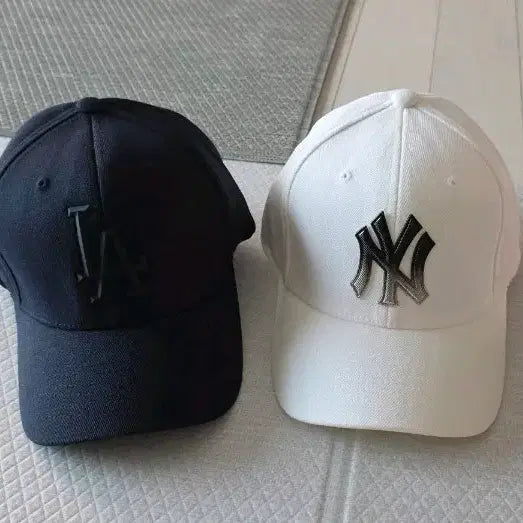 [BUNJANG] MLB Dodgers/Yankees Navy/White Cap / MLB모자(61,본문참조)