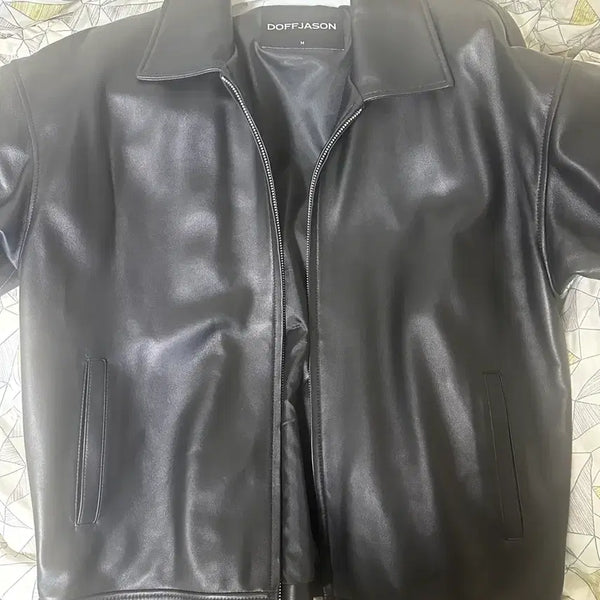 [BUNJANG] Dope Jayson Oversized Lambskin Single Jacket / 도프제이슨 오바핏 램스킨 싱들자켓
